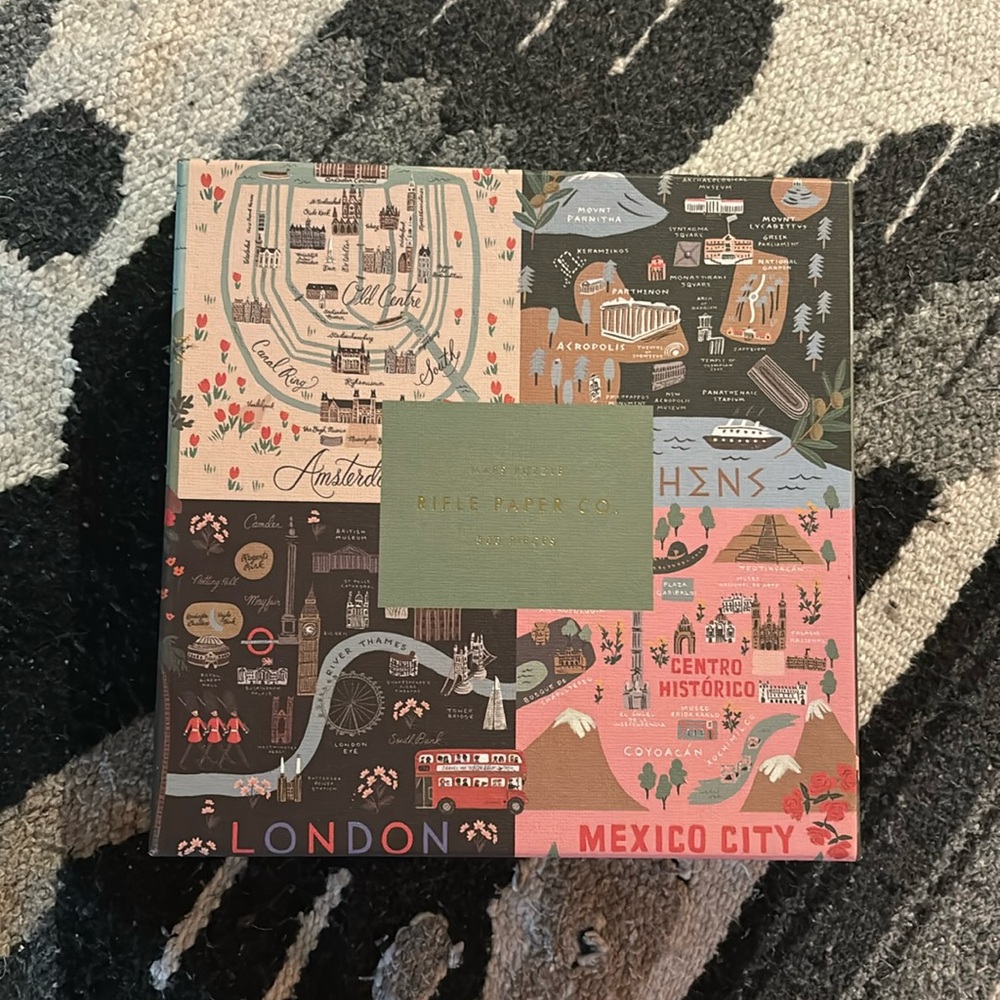 500-pc Map Puzzle